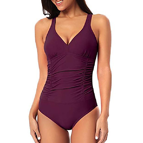 flower print lady tummy control plunge one piece swimsuits bathing suits for women (purple, m)
flower print lady tummy control plunge one piece swimsuits bathing suits for women (purple, m)
