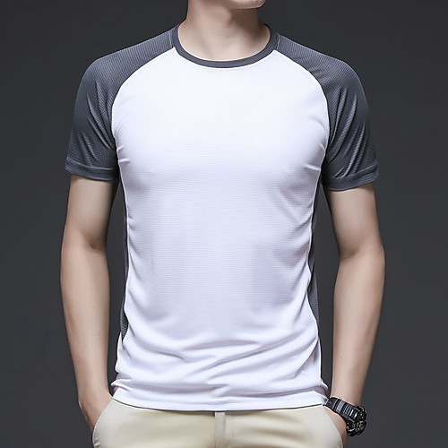 Men's Hiking Tee shirt Tee Tshirt Outdoor Breathable Quick Dry Elastane White Black Blue
Men's Hiking Tee shirt Tee Tshirt Outdoor Breathable Quick Dry Elastane White Black Blue