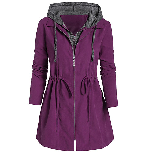Women's Hoodie Jacket Hiking Fleece Jacket Winter Outdoor Lightweight UV Sun Protection Breathable Quick Dry Jacket Top Fishing Climbing Camping / Hiking / Caving Wine Black Purple
Women's Hoodie Jacket Hiking Fleece Jacket Winter Outdoor Lightweight UV Sun Protection Breathable Quick Dry Jacket Top Fishing Climbing Camping / Hiking / Caving Wine Black Purple