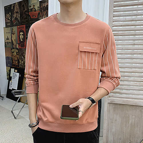 Men's Tee / T-shirt Color Block Crew Neck Stripes Sport Athleisure T Shirt Long Sleeve Breathable Soft Sweat Out Comfortable Everyday Use Casual
Men's Tee / T-shirt Color Block Crew Neck Stripes Sport Athleisure T Shirt Long Sleeve Breathable Soft Sweat Out Comfortable Everyday Use Casual