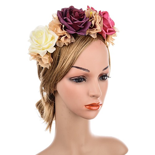 Flower Style Romantic Fabric Headpiece with Floral 1 Piece Special Occasion / Party / Evening Headpiece
Flower Style Romantic Fabric Headpiece with Floral 1 Piece Special Occasion / Party / Evening Headpiece