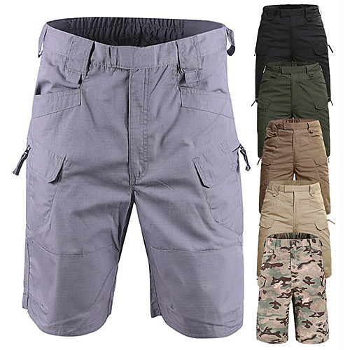 Men's Hiking Shorts Hiking Cargo Shorts Waterproof Breathable Quick Dry Ventilation Summer Camo / Camouflage Bottoms for Camping / Hiking Hunting Fishing Black Army Green Camouflage S M L XL XXL
Men's Hiking Shorts Hiking Cargo Shorts Waterproof Breathable Quick Dry Ventilation Summer Camo / Camouflage Bottoms for Camping / Hiking Hunting Fishing Black Army Green Camouflage S M L XL XXL