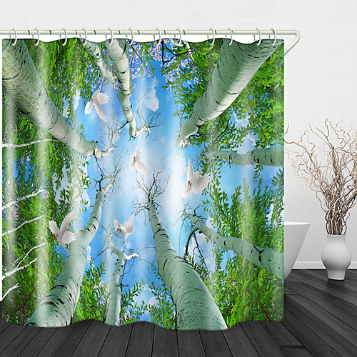 Beautiful Woods Print Waterproof Fabric Shower Curtain for Bathroom Home Decor Covered Bathtub Curtains Liner Includes with Hooks
Beautiful Woods Print Waterproof Fabric Shower Curtain for Bathroom Home Decor Covered Bathtub Curtains Liner Includes with Hooks