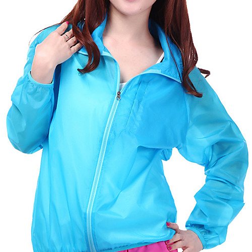 Women's Solid Colored Basic Spring & Summer Jacket Regular Sports Long Sleeve Nylon Coat Tops Light Blue
Women's Solid Colored Basic Spring & Summer Jacket Regular Sports Long Sleeve Nylon Coat Tops Light Blue