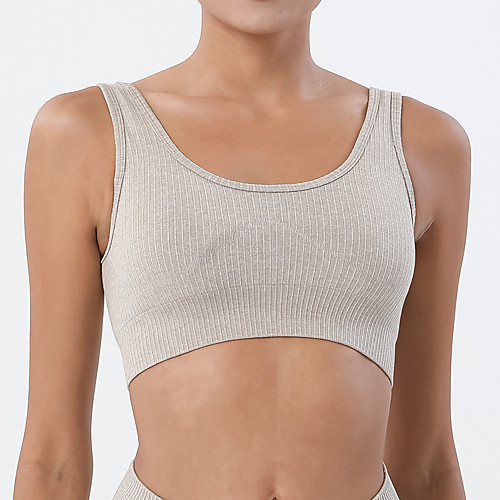 Women's Sports Bra Bra Top Wirefree Nylon Spandex Yoga Fitness Gym Workout Breathable Soft Push Up Padded Medium Support Black Purple Dark Purple Blush Blue Pink Solid Colored / Stretchy
Women's Sports Bra Bra Top Wirefree Nylon Spandex Yoga Fitness Gym Workout Breathable Soft Push Up Padded Medium Support Black Purple Dark Purple Blush Blue Pink Solid Colored / Stretchy