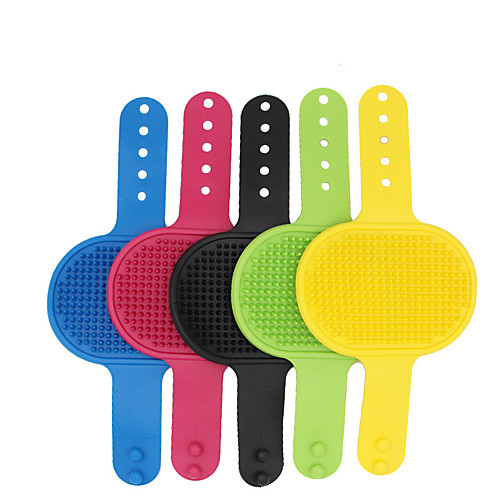 Dog Cat Pet Bath & Massage Brush Plastic Dog Clean Supply Pet Hair Remover Massage Easy to Clean Soft Rubber Bristles Pet Grooming Supplies Black Yellow Red Blue Green
Dog Cat Pet Bath & Massage Brush Plastic Dog Clean Supply Pet Hair Remover Massage Easy to Clean Soft Rubber Bristles Pet Grooming Supplies Black Yellow Red Blue Green