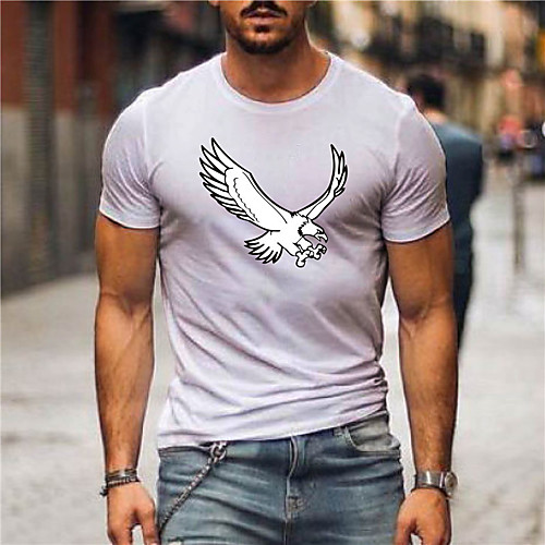 Men's Unisex T shirt Hot Stamping Animal Plus Size Print Short Sleeve Daily Tops 100% Cotton Basic Casual Black / White Black / Yellow Black with White
Men's Unisex T shirt Hot Stamping Animal Plus Size Print Short Sleeve Daily Tops 100% Cotton Basic Casual Black / White Black / Yellow Black with White