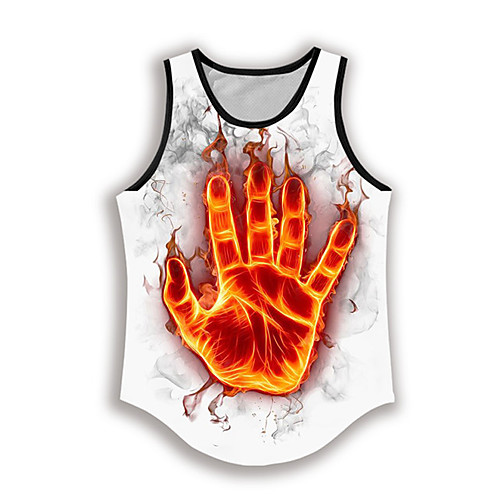 Men's Tank Top Undershirt 3D Print Graphic Prints Hand Print Sleeveless Daily Tops Casual Designer Big and Tall White
Men's Tank Top Undershirt 3D Print Graphic Prints Hand Print Sleeveless Daily Tops Casual Designer Big and Tall White