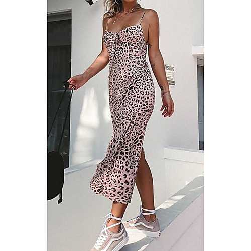 Women's Sheath Dress Midi Dress Screen Color Sleeveless Print Print Summer V Neck Casual 2021 S M L XL
Women's Sheath Dress Midi Dress Screen Color Sleeveless Print Print Summer V Neck Casual 2021 S M L XL