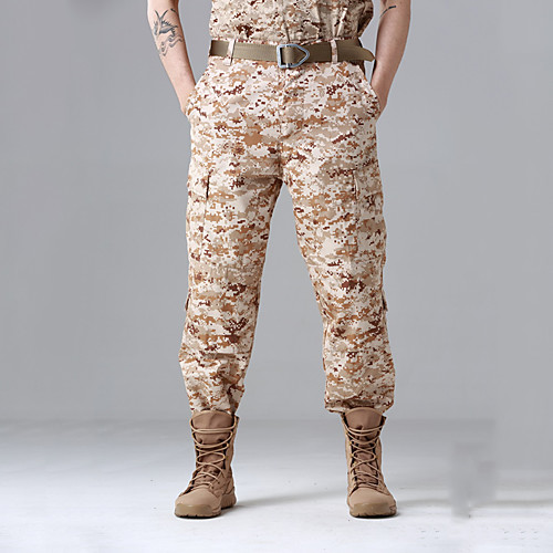 Men's Hunting Pants Waterproof Ventilation Wearproof Fall Spring Camo / Camouflage Cotton for Army Green Camouflage Green XS S M L XL
Men's Hunting Pants Waterproof Ventilation Wearproof Fall Spring Camo / Camouflage Cotton for Army Green Camouflage Green XS S M L XL
