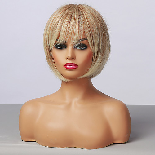 Synthetic Wig Natural Straight Short Bob Wig Short Brown / Burgundy Synthetic Hair Women's Cosplay Party Fashion Brown
Synthetic Wig Natural Straight Short Bob Wig Short Brown / Burgundy Synthetic Hair Women's Cosplay Party Fashion Brown
