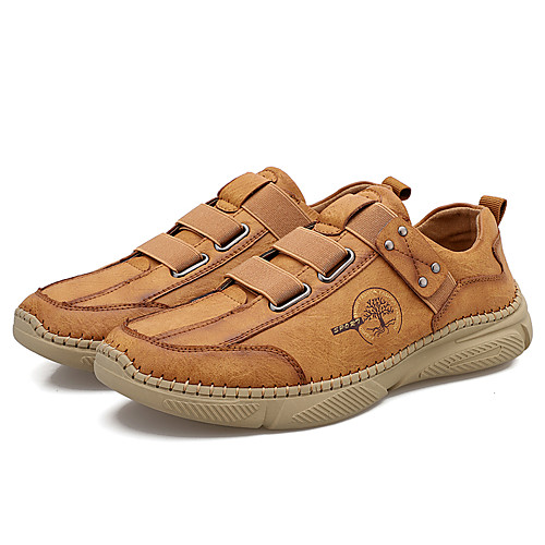 Men's Trainers Athletic Shoes Sporty Casual Athletic Outdoor Cowhide Non-slipping Shock Absorbing Wear Proof Booties / Ankle Boots Light Brown Dark Brown Black Spring Summer
Men's Trainers Athletic Shoes Sporty Casual Athletic Outdoor Cowhide Non-slipping Shock Absorbing Wear Proof Booties / Ankle Boots Light Brown Dark Brown Black Spring Summer