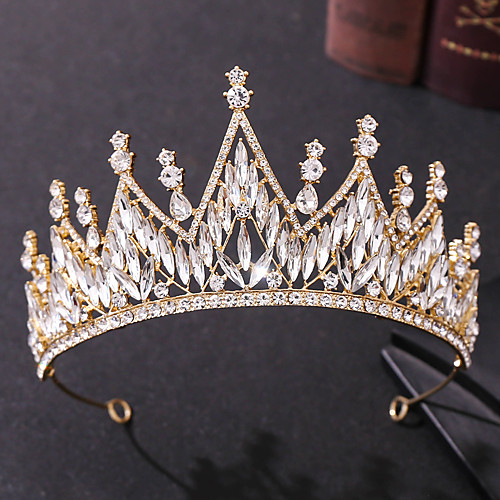 Retro Sweet Rhinestone / Alloy Tiaras / Headbands with Crystal / Rhinestone / Split Joint / Trim 1 Piece Wedding / Party / Evening Headpiece
Retro Sweet Rhinestone / Alloy Tiaras / Headbands with Crystal / Rhinestone / Split Joint / Trim 1 Piece Wedding / Party / Evening Headpiece