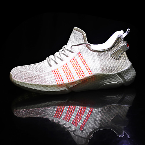 Men's Trainers Athletic Shoes Sporty Casual Daily Outdoor Running Shoes Basketball Shoes Elastic Fabric Tissage Volant Breathable Non-slipping Wear Proof White Black Gray Spring Summer
Men's Trainers Athletic Shoes Sporty Casual Daily Outdoor Running Shoes Basketball Shoes Elastic Fabric Tissage Volant Breathable Non-slipping Wear Proof White Black Gray Spring Summer