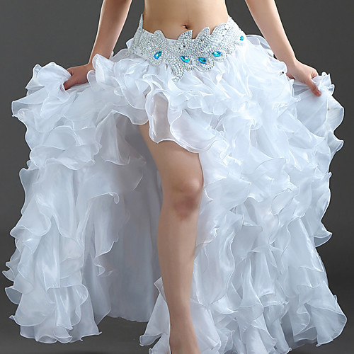Belly Dance Activewear Skirts Crystal / Rhinestone Solid Women's Training Performance Sleeveless Natural Nylon
Belly Dance Activewear Skirts Crystal / Rhinestone Solid Women's Training Performance Sleeveless Natural Nylon