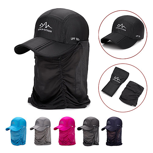 Women's Men's Hiking Hat Hiking Cap 1 PCS Outdoor Windproof Breathable Quick Dry Ultraviolet Resistant Hat Solid Color Polyester Taffeta Black Fuchsia Blue for Fishing Climbing Beach
Women's Men's Hiking Hat Hiking Cap 1 PCS Outdoor Windproof Breathable Quick Dry Ultraviolet Resistant Hat Solid Color Polyester Taffeta Black Fuchsia Blue for Fishing Climbing Beach
