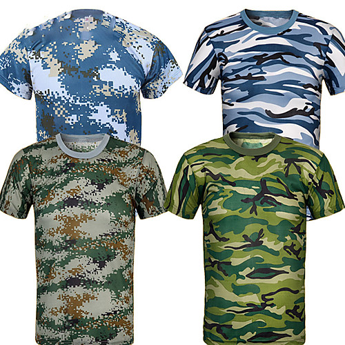Women's T shirt Hiking Tee shirt Military Tactical Shirt Short Sleeve Crew Neck Tee Tshirt Top Outdoor Lightweight Breathable Quick Dry Soft Autumn / Fall Spring Polyester Camo Army Green Navy Blue
Women's T shirt Hiking Tee shirt Military Tactical Shirt Short Sleeve Crew Neck Tee Tshirt Top Outdoor Lightweight Breathable Quick Dry Soft Autumn / Fall Spring Polyester Camo Army Green Navy Blue
