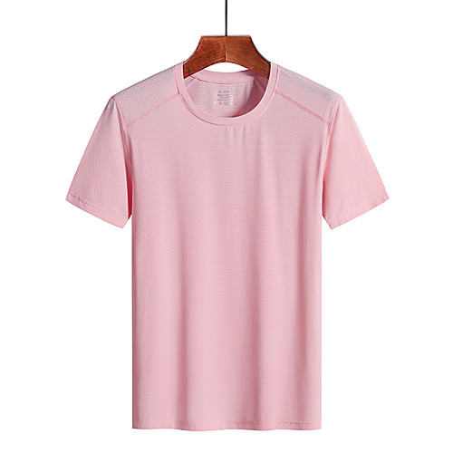 Men's T shirt Hiking Tee shirt Short Sleeve Crew Neck Tee Tshirt Top Outdoor Lightweight Breathable Quick Dry Ultra Light (UL) Autumn / Fall Spring Nylon Spandex Solid Color White Black Blue Beach
Men's T shirt Hiking Tee shirt Short Sleeve Crew Neck Tee Tshirt Top Outdoor Lightweight Breathable Quick Dry Ultra Light (UL) Autumn / Fall Spring Nylon Spandex Solid Color White Black Blue Beach