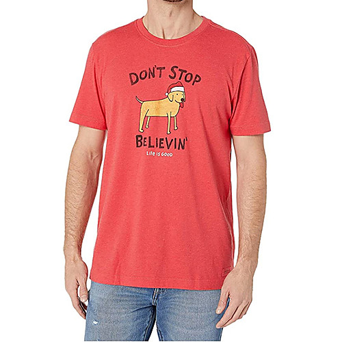 Men's Unisex Tees T shirt Hot Stamping Dog Graphic Prints Animal Plus Size Print Short Sleeve Casual Tops 100% Cotton Basic Designer Big and Tall Red
Men's Unisex Tees T shirt Hot Stamping Dog Graphic Prints Animal Plus Size Print Short Sleeve Casual Tops 100% Cotton Basic Designer Big and Tall Red