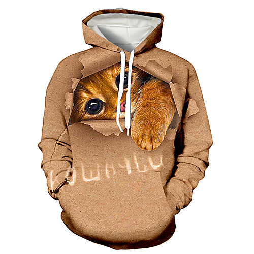Men's Pullover Hoodie Sweatshirt Cat Graphic Prints Animal Print Weekend 3D Print Casual Hoodies Sweatshirts Khaki
Men's Pullover Hoodie Sweatshirt Cat Graphic Prints Animal Print Weekend 3D Print Casual Hoodies Sweatshirts Khaki