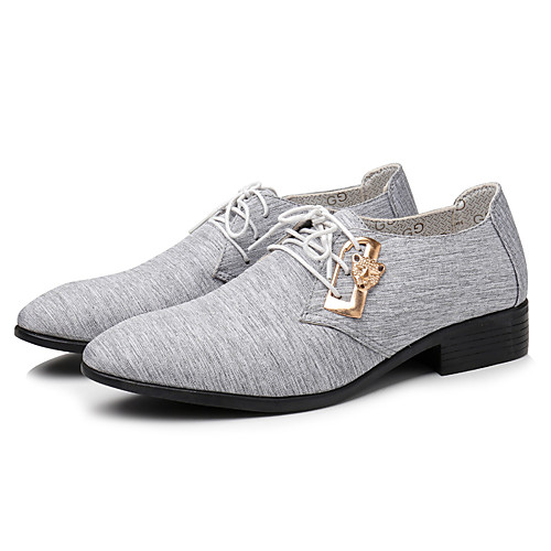Men's Oxfords Business British Daily Office & Career Walking Shoes Canvas Breathable Non-slipping Black Dark Blue Gray Fall Spring
Men's Oxfords Business British Daily Office & Career Walking Shoes Canvas Breathable Non-slipping Black Dark Blue Gray Fall Spring