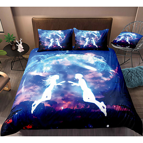 3-Piece Duvet Cover Set Hotel Bedding Sets Comforter Cover with Soft Lightweight Microfiber, Include 1 Duvet Cover, 2 Pillowcases for Double/Queen/King(1 Pillowcase for Twin/Single)
3-Piece Duvet Cover Set Hotel Bedding Sets Comforter Cover with Soft Lightweight Microfiber, Include 1 Duvet Cover, 2 Pillowcases for Double/Queen/King(1 Pillowcase for Twin/Single)
