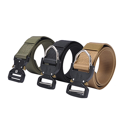 Men's Military Tactical Belt Breathable Quick Dry Wearable for Solid Colored Nylon Fall Spring Summer
Men's Military Tactical Belt Breathable Quick Dry Wearable for Solid Colored Nylon Fall Spring Summer