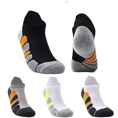 Men's Hiking Socks 1 Pair Outdoor Soft Stretchy Sweat wicking Comfortable Socks Patchwork Chinlon White Black Grey for Hunting Fishing Climbing
Men's Hiking Socks 1 Pair Outdoor Soft Stretchy Sweat wicking Comfortable Socks Patchwork Chinlon White Black Grey for Hunting Fishing Climbing