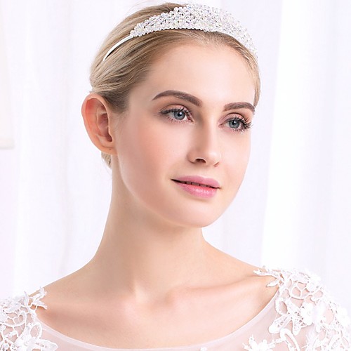 Wedding Bridal Crystal Headpiece with Crystal 1 Piece Wedding / Special Occasion Headpiece
Wedding Bridal Crystal Headpiece with Crystal 1 Piece Wedding / Special Occasion Headpiece