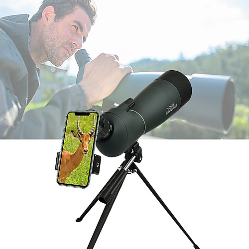 

SIGNBACK 25-75 X 70 mm Monocular Carrying Case Easy Carrying Zoom Ultra Clear 1.9-0.91 m Multi-coated BAK4 Hunting Performance Outdoor Exercise Spectralite Metal