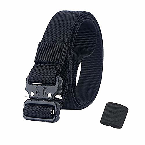 qazse mens quick release nylon belt small metal buckle sports narrow golf webbing belt 1 wide black 39
qazse mens quick release nylon belt small metal buckle sports narrow golf webbing belt 1 wide black 39