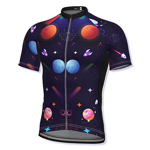 21Grams Men's Short Sleeve Cycling Jersey Spandex Dark Navy Galaxy Bike Top Mountain Bike MTB Road Bike Cycling Breathable Quick Dry Sports Clothing Apparel / Athleisure
21Grams Men's Short Sleeve Cycling Jersey Spandex Dark Navy Galaxy Bike Top Mountain Bike MTB Road Bike Cycling Breathable Quick Dry Sports Clothing Apparel / Athleisure