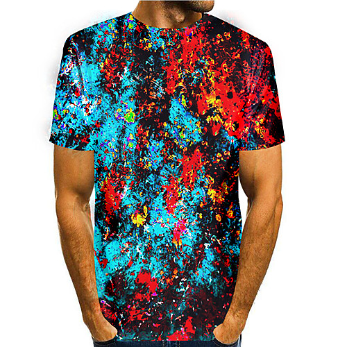 Men's T shirt 3D Print Graphic 3D 3D Print Short Sleeve Daily Tops Basic Casual Rainbow
Men's T shirt 3D Print Graphic 3D 3D Print Short Sleeve Daily Tops Basic Casual Rainbow