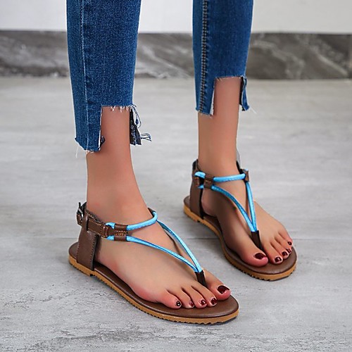 Women's Slippers & Flip-Flops Flat Heel Open Toe PU Solid Colored Yellow Blue Coffee
Women's Slippers & Flip-Flops Flat Heel Open Toe PU Solid Colored Yellow Blue Coffee