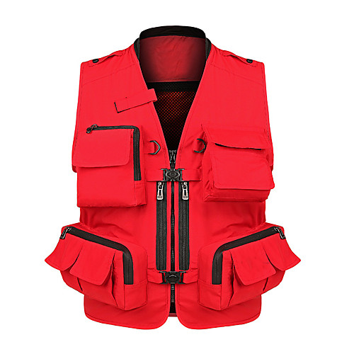 Men's Hiking Vest / Gilet Fishing Vest Military Tactical Vest Sleeveless V Neck Vest / Gilet Jacket Top Outdoor Lightweight Breathable Quick Dry Sweat wicking Autumn / Fall Spring Polyester Solid
Men's Hiking Vest / Gilet Fishing Vest Military Tactical Vest Sleeveless V Neck Vest / Gilet Jacket Top Outdoor Lightweight Breathable Quick Dry Sweat wicking Autumn / Fall Spring Polyester Solid
