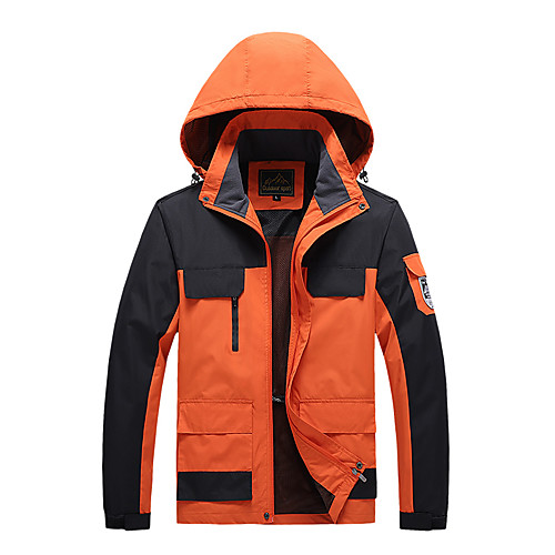 Men's Hiking Softshell Jacket Hiking Jacket Hiking Windbreaker Outdoor Patchwork Lightweight Breathable Quick Dry Warm Outerwear Jacket Top Full Length Visible Zipper Fishing Camping / Hiking
Men's Hiking Softshell Jacket Hiking Jacket Hiking Windbreaker Outdoor Patchwork Lightweight Breathable Quick Dry Warm Outerwear Jacket Top Full Length Visible Zipper Fishing Camping / Hiking