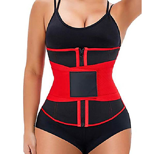 zipper waist trainer for women weight loss everyday wear waist trimmer (red-1 elastic belt-detachable, 4x-large)
zipper waist trainer for women weight loss everyday wear waist trimmer (red-1 elastic belt-detachable, 4x-large)
