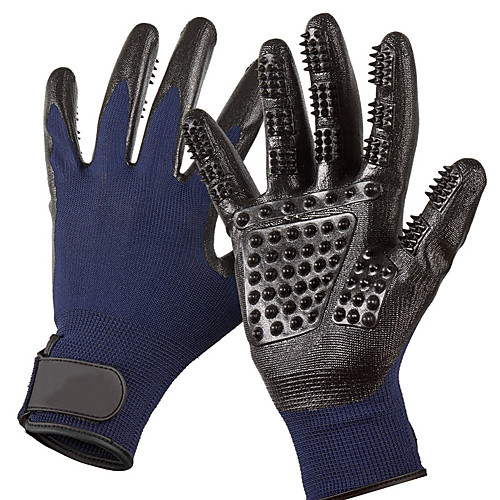 Dog Cat Pet Grooming Glove Gentle Deshedding Brush Glove Plastic Dog Clean Supply Pet Hair Remover Massage Easy to Clean Deshedding Glove Pet Grooming Supplies Black Blue 2 PCS
Dog Cat Pet Grooming Glove Gentle Deshedding Brush Glove Plastic Dog Clean Supply Pet Hair Remover Massage Easy to Clean Deshedding Glove Pet Grooming Supplies Black Blue 2 PCS