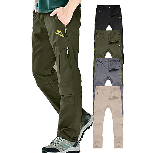 Men's Convertible Pants / Zip Off Pants Solid Color Outdoor Regular Fit Windproof Quick Dry Ventilation Soft Bottoms Black Army Green Dark Gray Khaki Hunting Fishing Climbing M L XL XXL XXXL
Men's Convertible Pants / Zip Off Pants Solid Color Outdoor Regular Fit Windproof Quick Dry Ventilation Soft Bottoms Black Army Green Dark Gray Khaki Hunting Fishing Climbing M L XL XXL XXXL