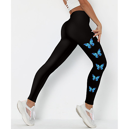 Women's Colorful Fashion Comfort Leisure Sports Weekend Leggings Pants Butterfly Graphic Prints Ankle-Length Sporty Elastic Waist Print Black
Women's Colorful Fashion Comfort Leisure Sports Weekend Leggings Pants Butterfly Graphic Prints Ankle-Length Sporty Elastic Waist Print Black