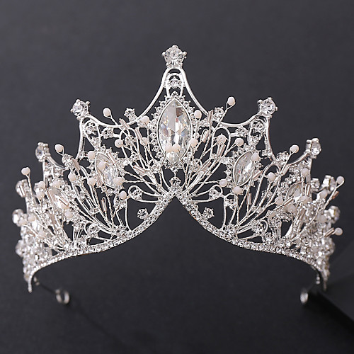 Retro Sweet Rhinestone / Alloy Tiaras / Headbands with Crystal / Rhinestone / Beading / Split Joint 1 Piece Wedding / Party / Evening Headpiece
Retro Sweet Rhinestone / Alloy Tiaras / Headbands with Crystal / Rhinestone / Beading / Split Joint 1 Piece Wedding / Party / Evening Headpiece