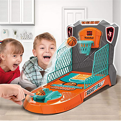 Basketball Shooting Game Toy Desktop Table Basketball Games Set with Basketball Court Move Basket Light and Score Fun Sports Novelty Toy for Birthday Gifts
Basketball Shooting Game Toy Desktop Table Basketball Games Set with Basketball Court Move Basket Light and Score Fun Sports Novelty Toy for Birthday Gifts