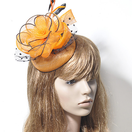Elegant Retro Tulle Fascinators with Feather / Floral 1 Piece Special Occasion / Party / Evening Headpiece
Elegant Retro Tulle Fascinators with Feather / Floral 1 Piece Special Occasion / Party / Evening Headpiece