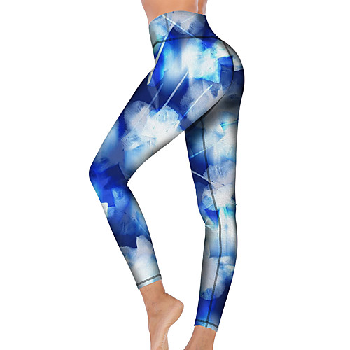 21Grams Women's High Waist Yoga Pants Cropped Leggings Tummy Control Butt Lift Breathable Tie Dye Blue Fitness Gym Workout Running Sports Activewear High Elasticity
21Grams Women's High Waist Yoga Pants Cropped Leggings Tummy Control Butt Lift Breathable Tie Dye Blue Fitness Gym Workout Running Sports Activewear High Elasticity