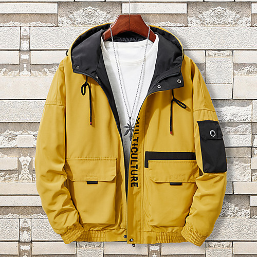 Men's Hiking Jacket Winter Outdoor Patchwork Waterproof Windproof Warm Comfortable Jacket Hunting Fishing Climbing White Black Yellow
Men's Hiking Jacket Winter Outdoor Patchwork Waterproof Windproof Warm Comfortable Jacket Hunting Fishing Climbing White Black Yellow