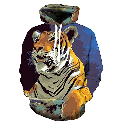 Men's Pullover Hoodie Sweatshirt Graphic Prints Animal Print Daily Sports 3D Print 3D Print Casual Hoodies Sweatshirts Blue
Men's Pullover Hoodie Sweatshirt Graphic Prints Animal Print Daily Sports 3D Print 3D Print Casual Hoodies Sweatshirts Blue