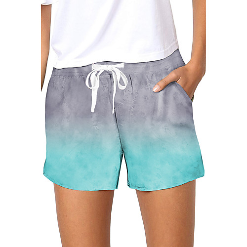 Women's Stylish Streetwear Comfort Daily Beach Shorts Pants Tie Dye Short Drawstring Elastic Waist Gradient purple Gradient blue Black Light Grey Brown
Women's Stylish Streetwear Comfort Daily Beach Shorts Pants Tie Dye Short Drawstring Elastic Waist Gradient purple Gradient blue Black Light Grey Brown