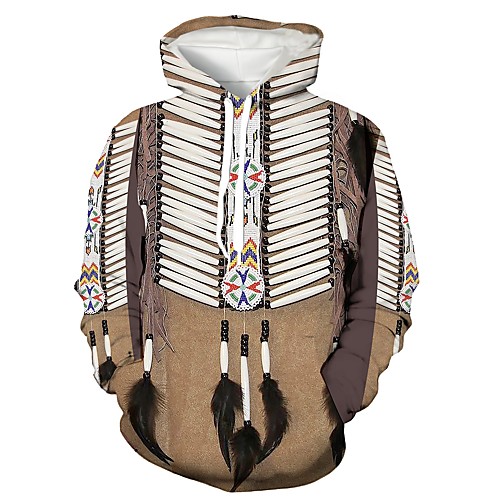 Men's Hoodie Geometric Indian Daily 3D Print Basic Hoodies Sweatshirts Khaki Brown Beige
Men's Hoodie Geometric Indian Daily 3D Print Basic Hoodies Sweatshirts Khaki Brown Beige