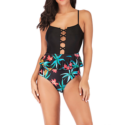 Women's One Piece Swimsuit Swimwear Bodysuit Breathable Quick Dry Sleeveless Swimming Surfing Water Sports Summer / Plus Size
Women's One Piece Swimsuit Swimwear Bodysuit Breathable Quick Dry Sleeveless Swimming Surfing Water Sports Summer / Plus Size