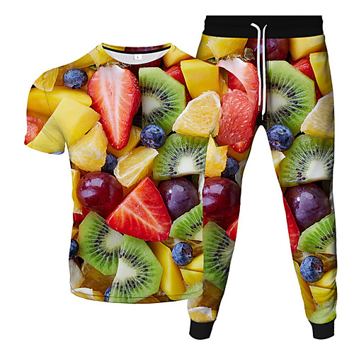 Men's Women's 2 Piece Tracksuit Sweatsuit Street Casual Short Sleeve 2pcs Breathable Moisture Wicking Soft Gym Workout Running Jogging Training Exercise Sportswear Normal Outfit Set Clothing Suit
Men's Women's 2 Piece Tracksuit Sweatsuit Street Casual Short Sleeve 2pcs Breathable Moisture Wicking Soft Gym Workout Running Jogging Training Exercise Sportswear Normal Outfit Set Clothing Suit